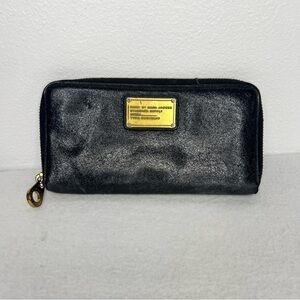 Marc by Marc Jacobs Black Leather Wallet